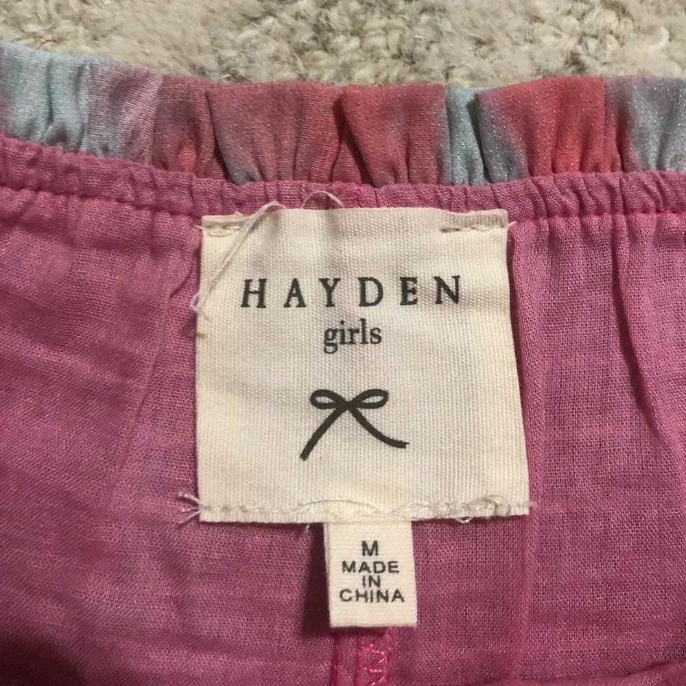 Hayden Girls size M tie dye tiered skirt! - Picture 5 of 5